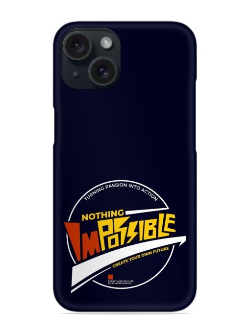 Impossible Nothing Modern Snap Case Edge Zapvi