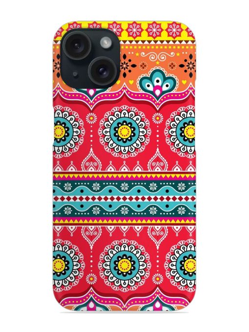 Red And Pink Mandala Truck Snap Case Edge Zapvi