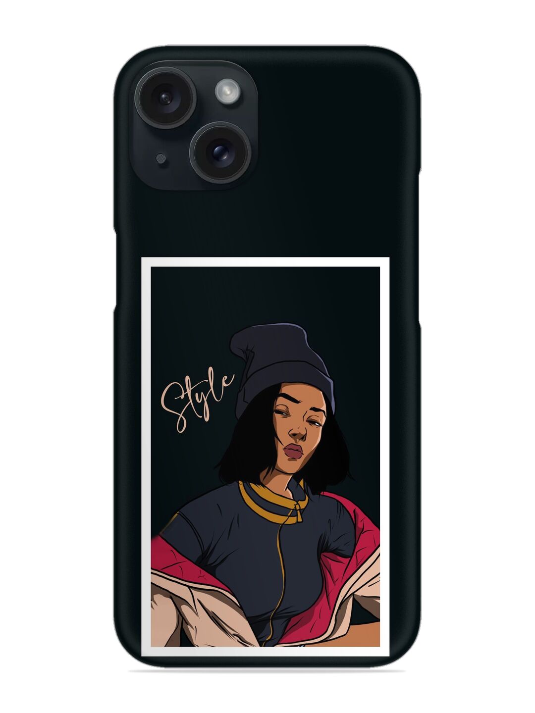 Stylish Girl Snap Case 1 Stylish Girl Snap Case Edge Zapvi