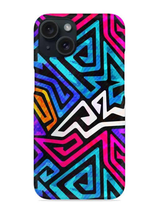 Bright Maze Seamless Snap Case Edge Zapvi