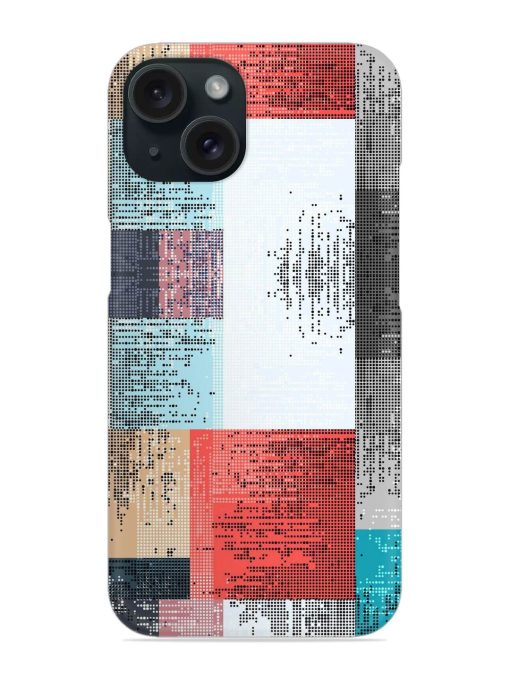 Abstract Geometric Seamless Snap Case Edge Zapvi