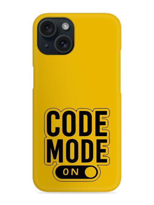 Code Mode On Snap Case Edge Zapvi