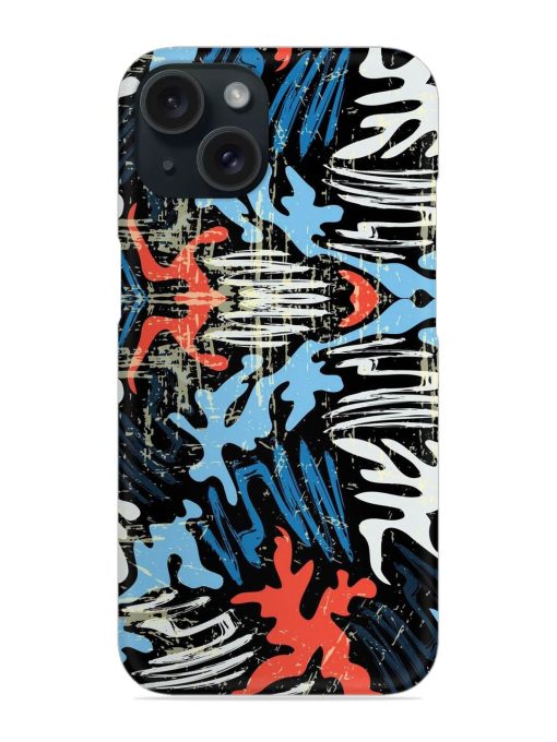 Color Abstract Seamless Snap Case Edge Zapvi