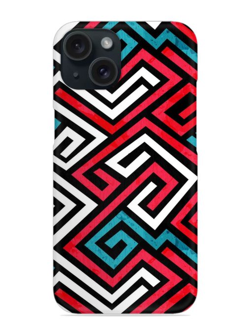 Colored Maze Seamless Snap Case Edge Zapvi