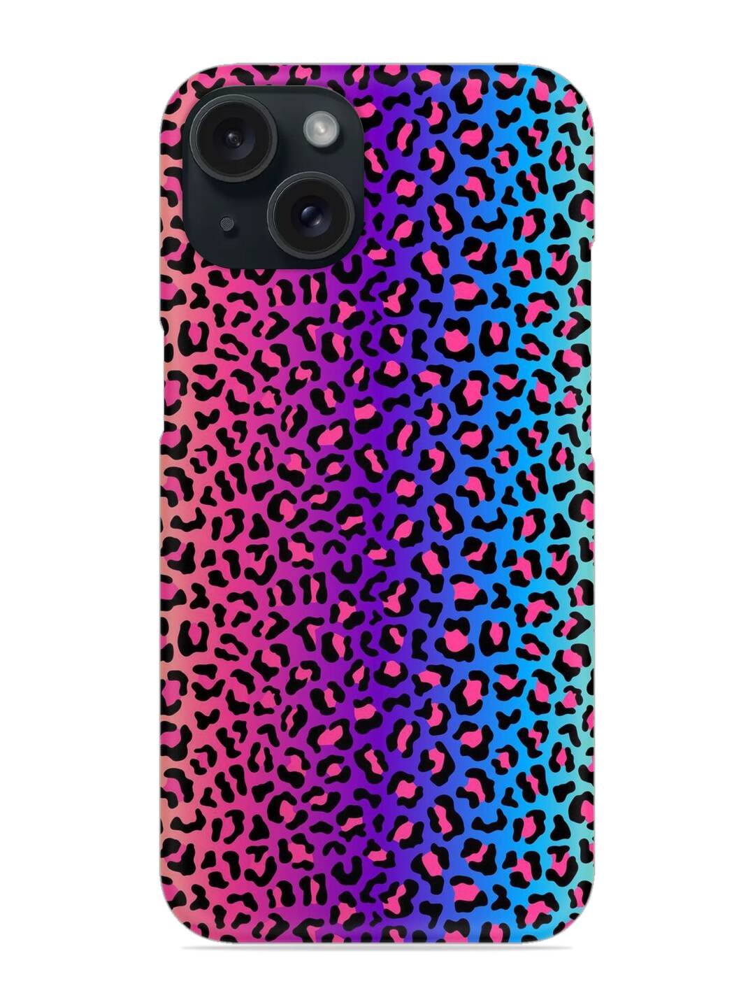 Colorful Leopard Seamless Snap Case 1 Colorful Leopard Seamless Snap Case Edge Zapvi