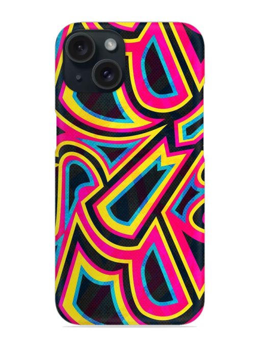 Graffiti Geometric Seamless Snap Case Edge Zapvi