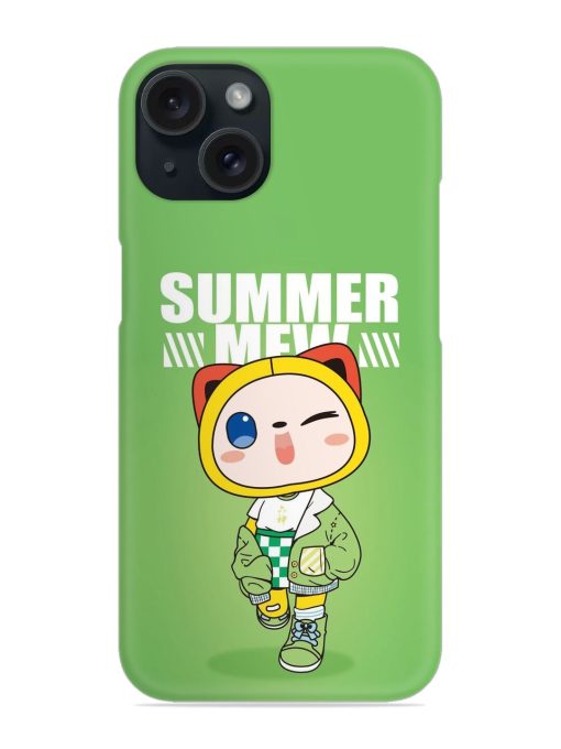 Summer Mew Snap Case Edge Zapvi