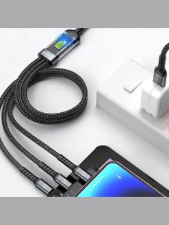 3 in1 Super Fast Charging Data Cable Edge Zapvi